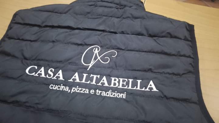 Gilet ricamato personalizzato